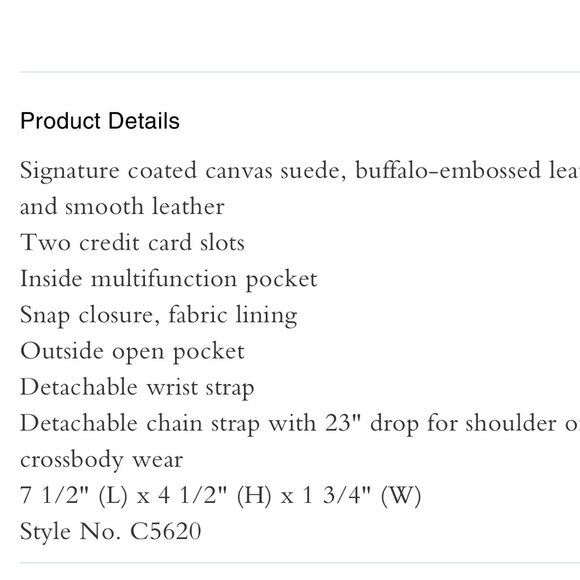 ****SOLD**** NWT Coach Suede Signature M/X Kleo - Picture 3 of 10